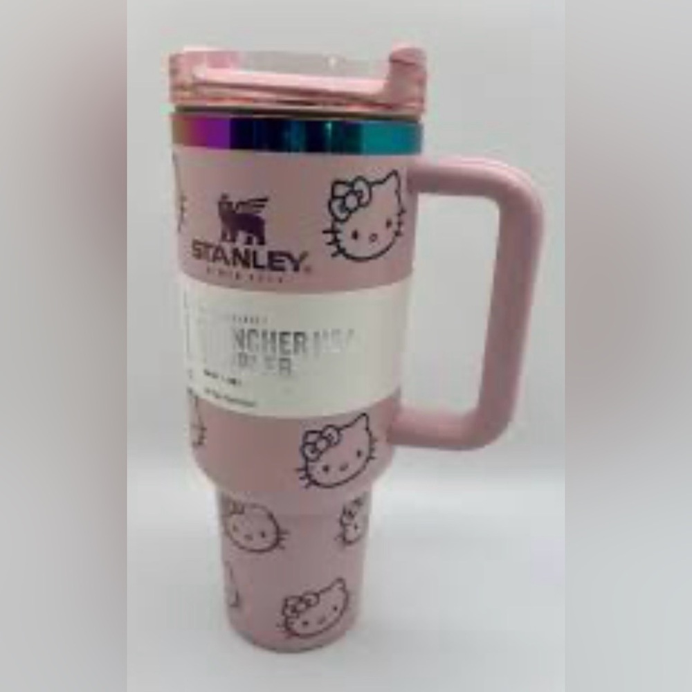 Stanley Pink Tumbler with Handle